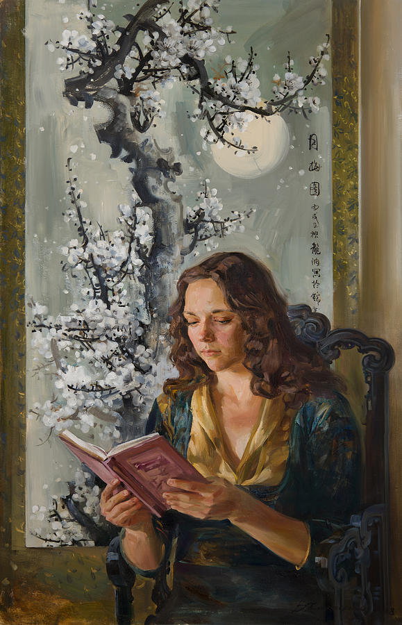 Portrait Painting - Poem by Victoria Kharchenko