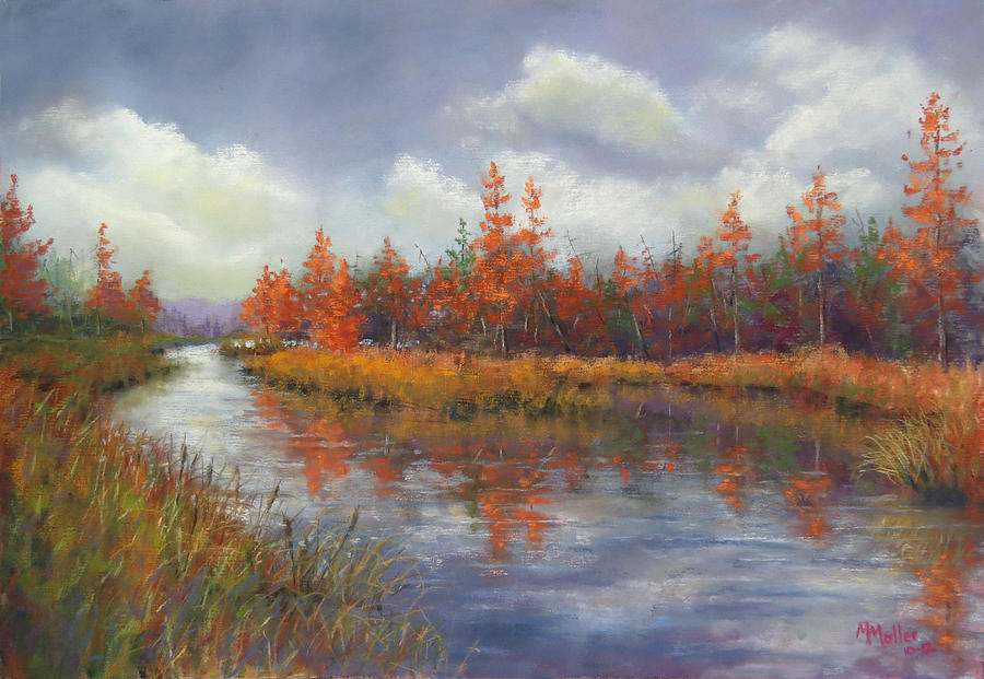 Pohl Creek Pastel by Marcus Moller
