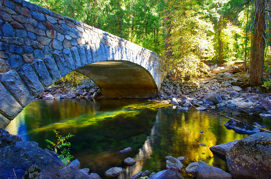 Pohono Bridge Yosemite National Park Photograph by Scott McGuire