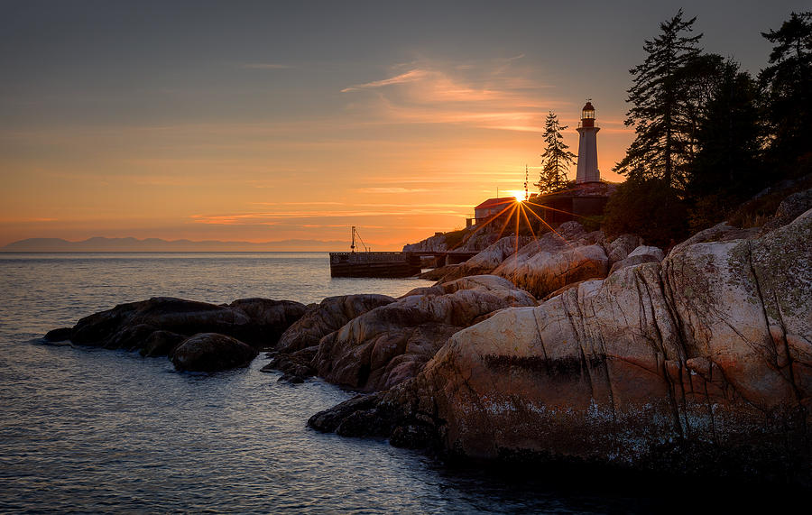 Point Atkinson Sunset Photograph by Alexis Birkill