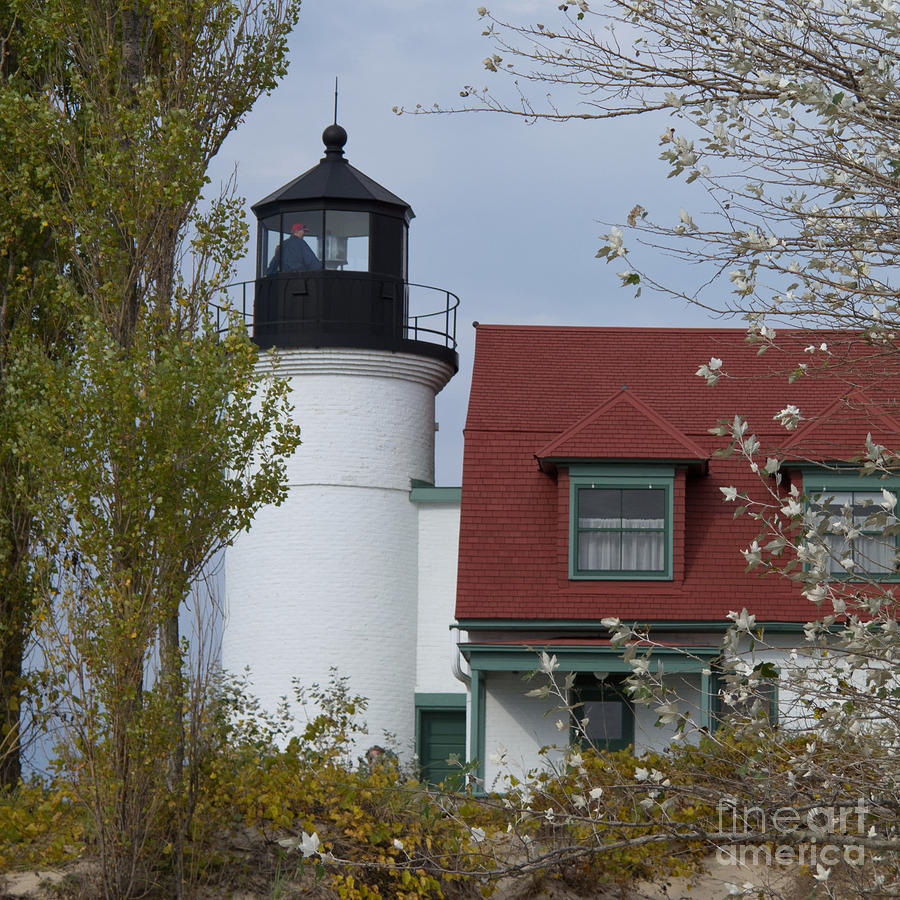 Point Betsie Lighthouse Photograph by Ann Horn