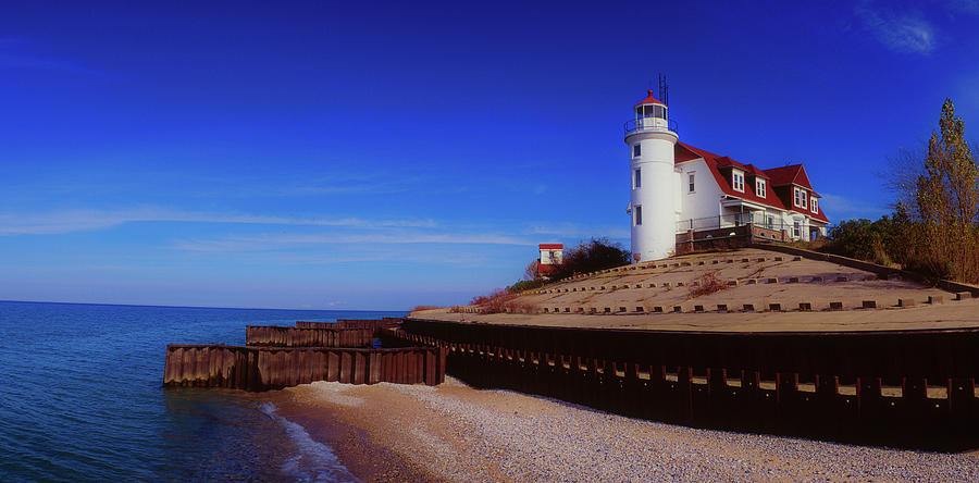 Point Betsie Lighthouse, Frankfort Photograph by Panoramic Images