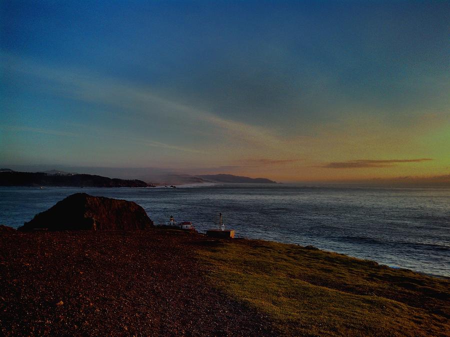 Point Bonita Sunset Photograph by Michael Bates - Fine Art America