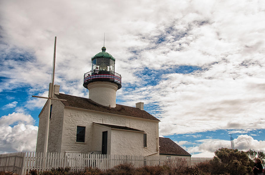Old Point Loma Lighthouse - San Diego - California Photograph by Bruce Friedman