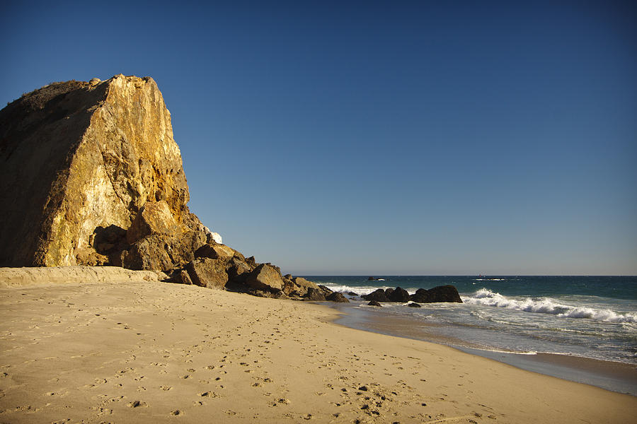 Point Dume At Zuma Beach Photograph