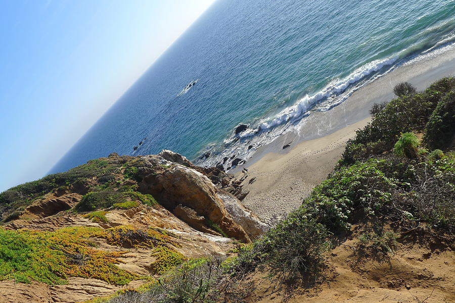 Point Dume - Beach  Photograph by Nora Boghossian