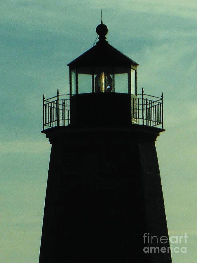 Point Judith Lighthouse Photograph by Britta Havens - Fine Art America