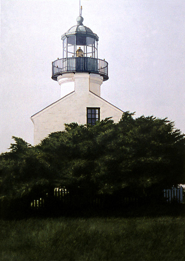 Point Loma Light Painting by Tom Wooldridge
