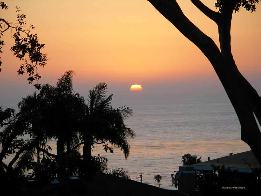 Point Loma Sunset 01 Photograph by Brian Gilna