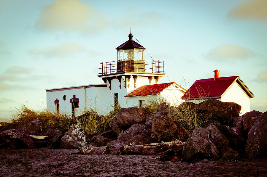 Point No Point Lighthouse VIII Photograph by Ronda Broatch