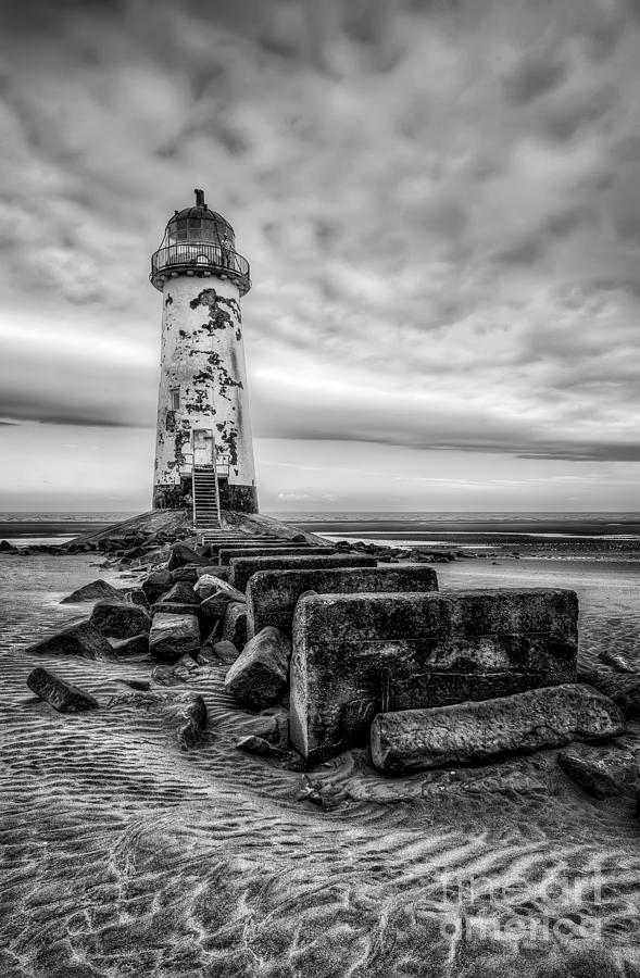 Point of Ayre Lighthouse Photograph by Adrian Evans - Fine Art America