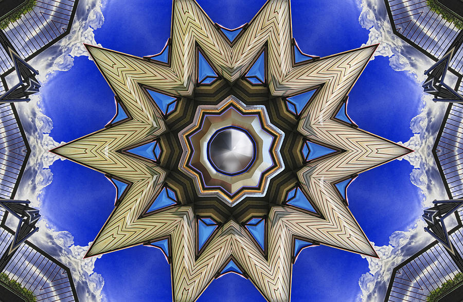 Point of View - Blue Digital Art by Wendy J St Christopher