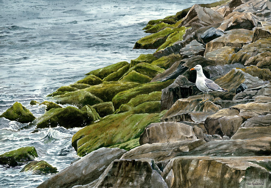 Point Pleasant Painting by Tom Hedderich Fine Art America