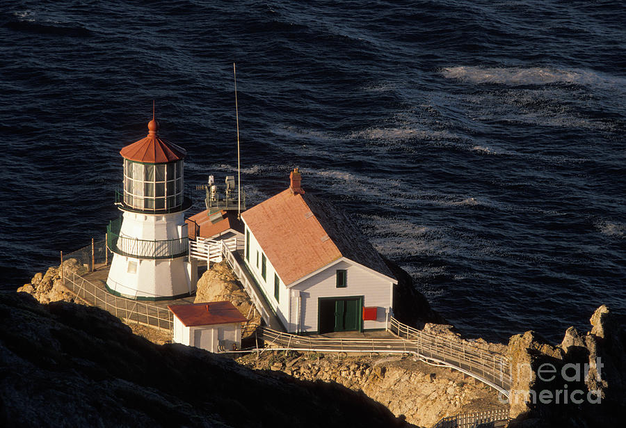 Point Reyes Historic Lighthouse Photograph by Ron Sanford