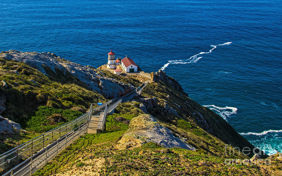 Point Reyes Lighthouse Photograph by Paul Gillham