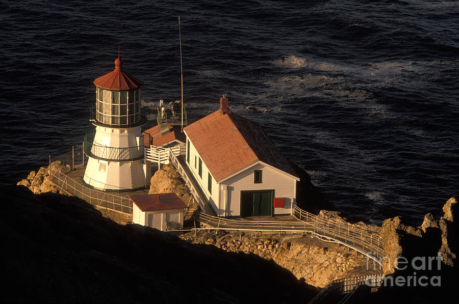 Point Reyes Lighthouse Photograph by Ron Sanford