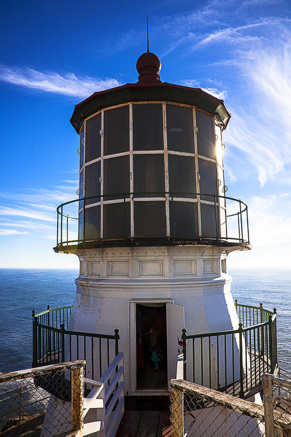 Lighthouse Photograph - Point Reyes Lighthouse Station by Garry Gay