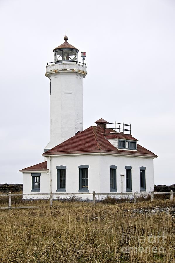 Point Wilson Lighthouse Photograph by Sean Griffin