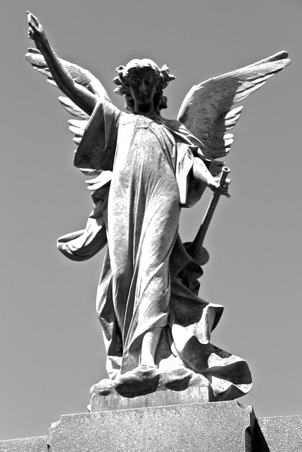 Pointing Angel Photograph by Venetia Featherstone-Witty