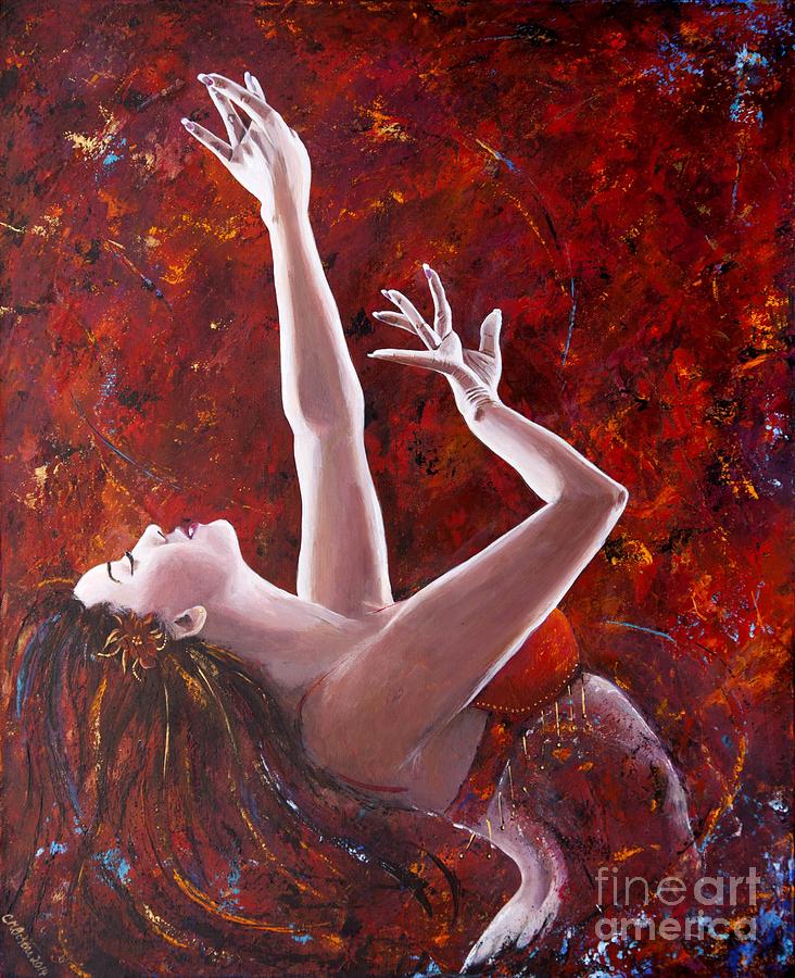Poise Painting by Carol Bostan