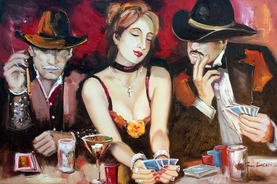 poker painting