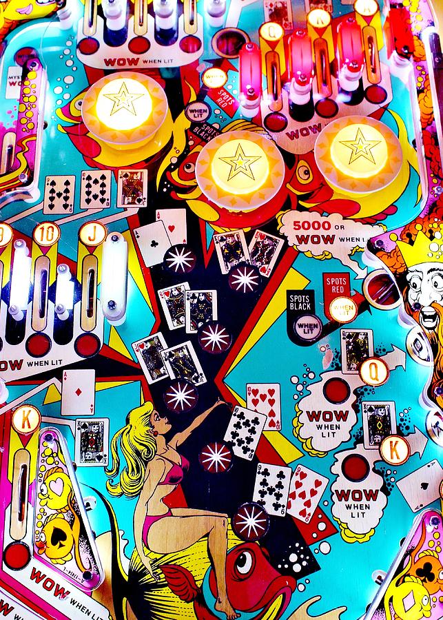 Poker Playfield Photograph by Benjamin Yeager