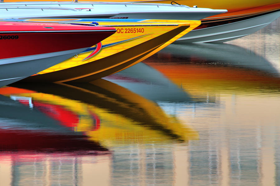 Boat Photograph - Poker Run 2 by Jim Vance