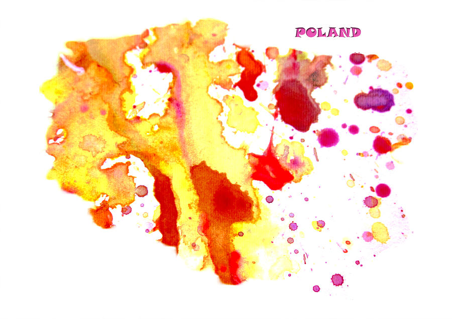 Poland Digital Art by Brian Reaves
