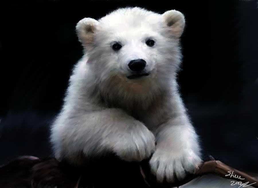 Polar Baby Painting