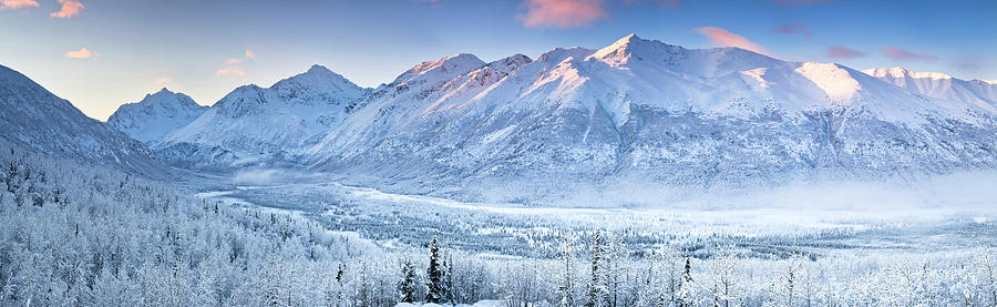 Polar Bear Peak And Eagle Peak Photograph by Panoramic Images