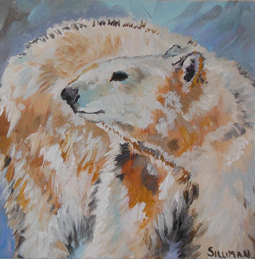 Wildlife Painting - Polar Bear by Veronica Yoder