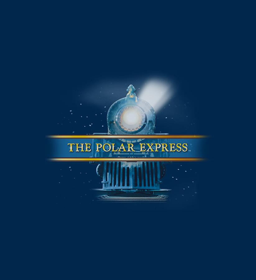 Tom Hanks Digital Art - Polar Express - Train Logo by Brand A