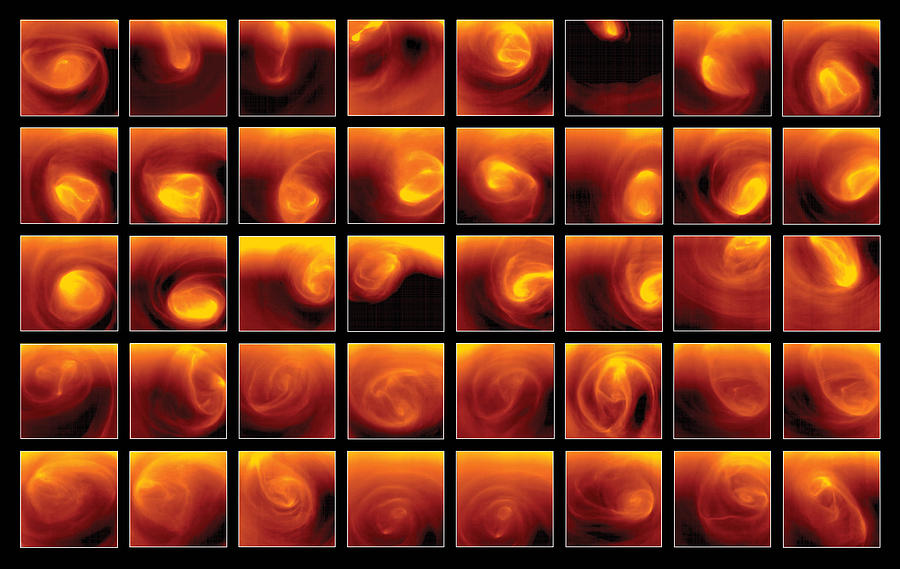 Polar Vortex On Venus Photograph by Science Source