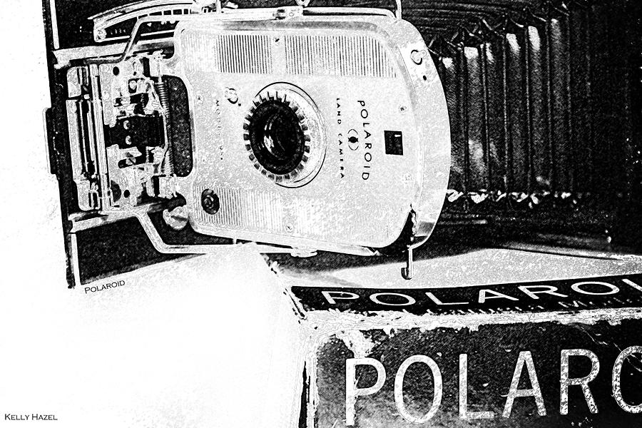 Vintage Photograph - Polaroid Land Camera 95B 3 by Kelly Hazel