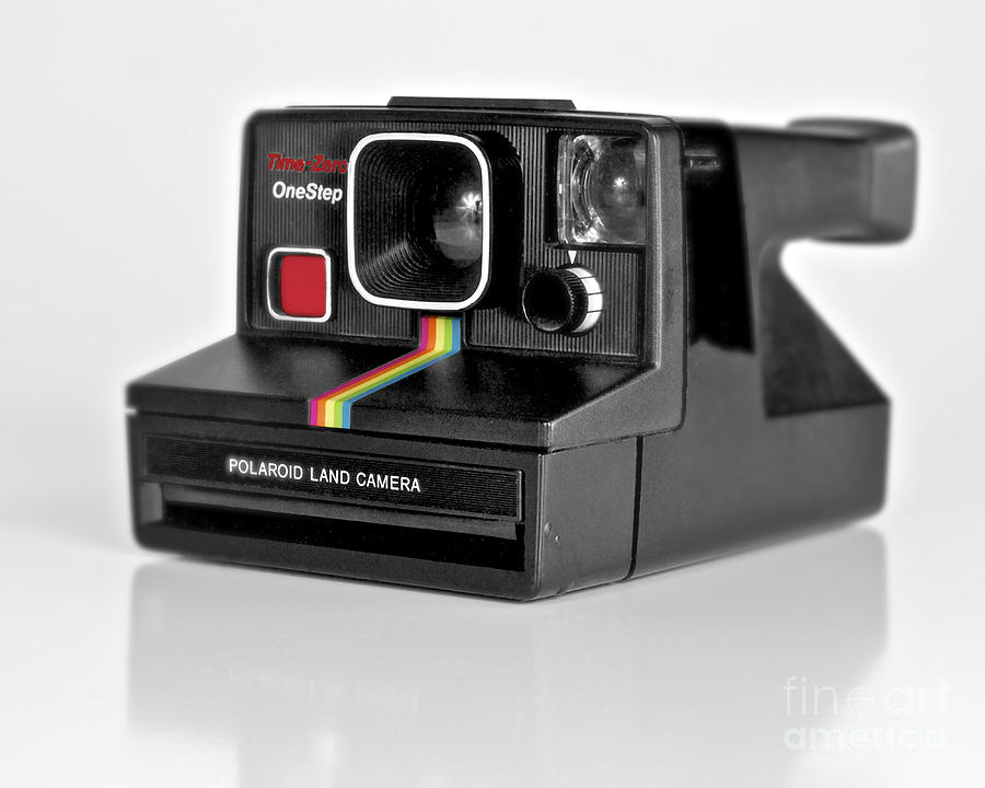 Polaroid Time-Zero One Step color version Photograph by Mark Miller