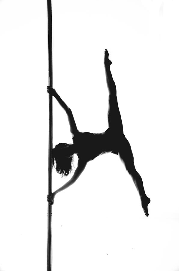 Pole Photograph - Pole Silhouette by Marino Flovent