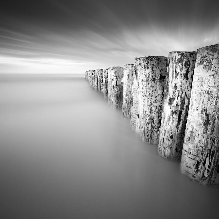 Black And White Photograph - Poles by Krzysztof Jedrzejak