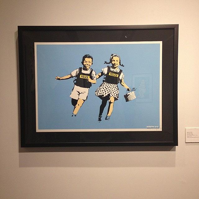 New York City Photograph - Police Kids By Banksy #art #nyc by Winart Foster