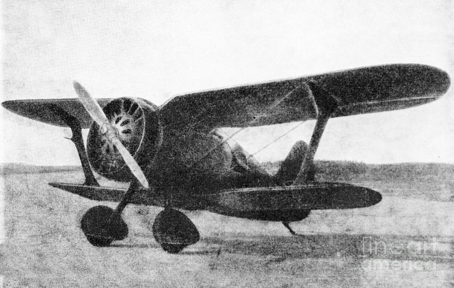 Polikarpov I 15 Biplane Fighter Photograph By Ria Novosti