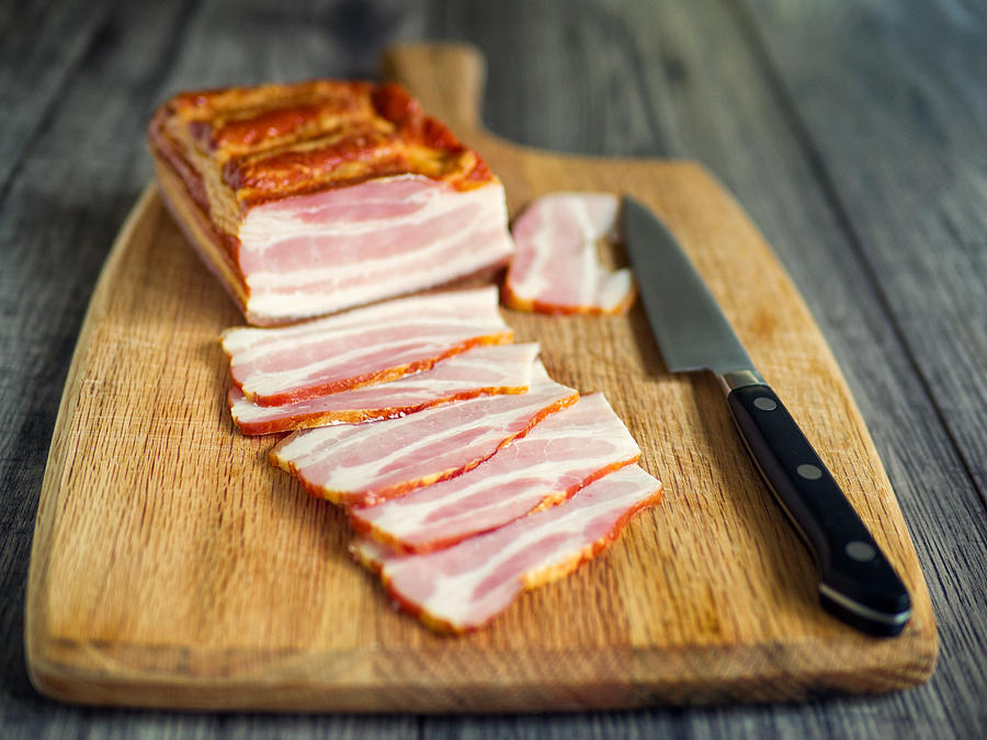 Polish bacon Photograph by Haoliang
