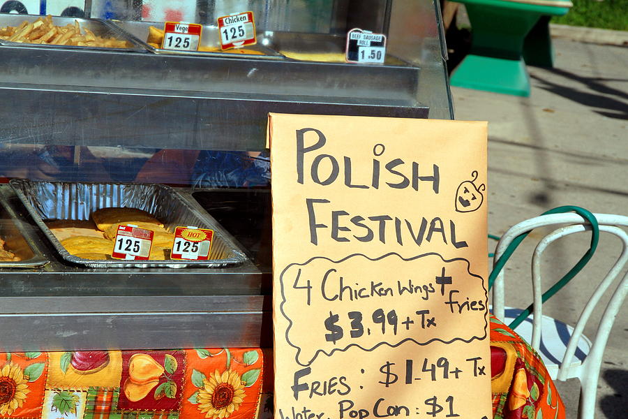 Polish Food Street Stand Photograph by Valentino Visentini