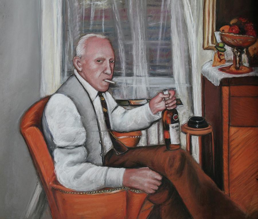 Polish Grandfather Painting by Melinda Saminski