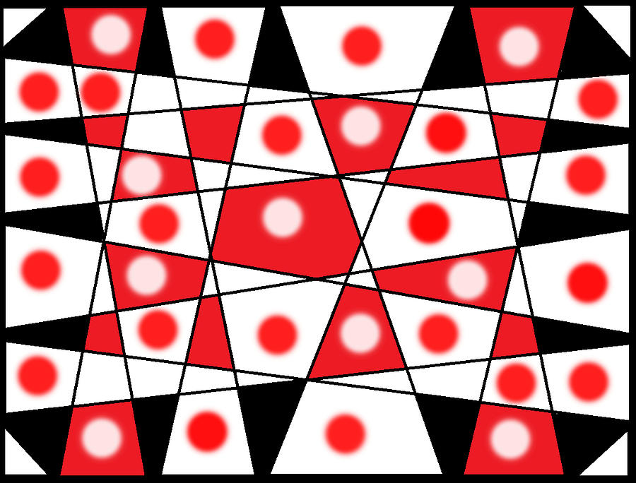 Digital Design Digital Art - Polka Dots by Art Speakman Digital Design Digital Art - Polka Dots by Art Speakman