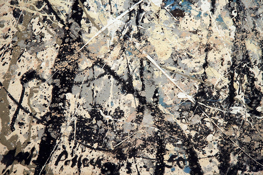 Abstract Photograph - Pollocks Name On Lavendar Mist by Cora Wandel
