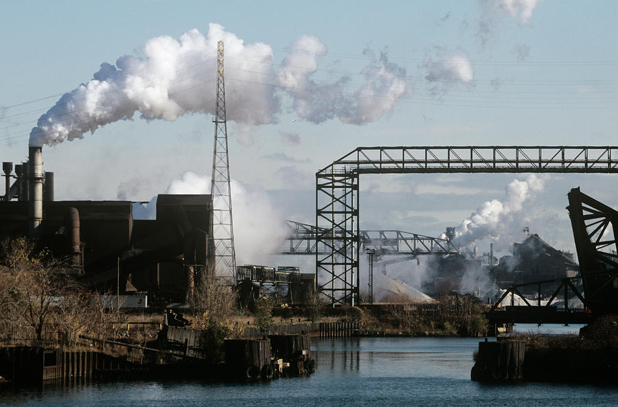 Polluted Canal Photograph by David Hay Jones/science Photo Library - Pixels