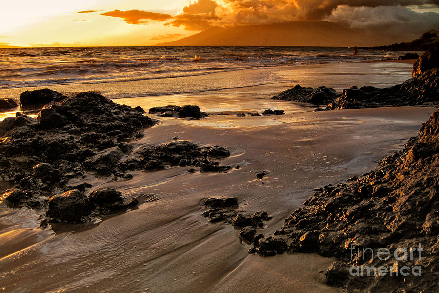 Polo Beach Sunset Photograph by Kate McKenna
