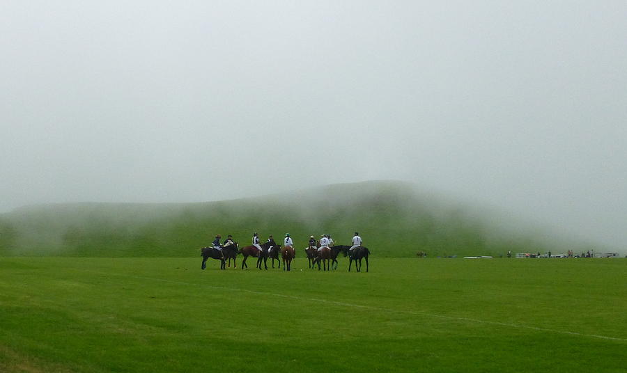 Polo In The Clouds Photograph by Lori Seaman