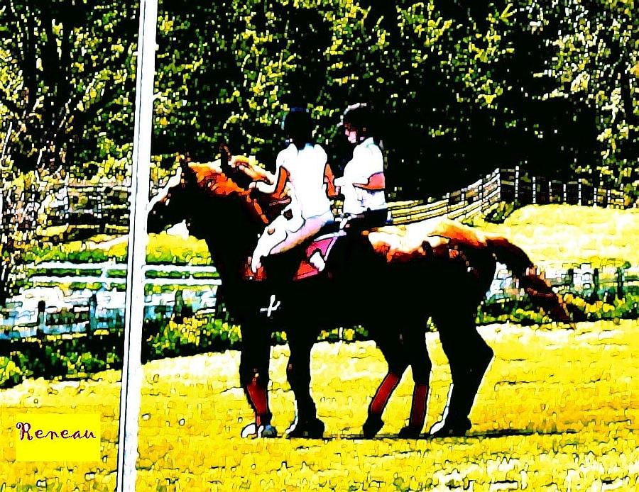 Polo Ponygirls Photograph by A L Sadie Reneau
