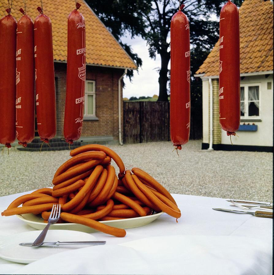 Polser Sausages Photograph by Horst P. Horst