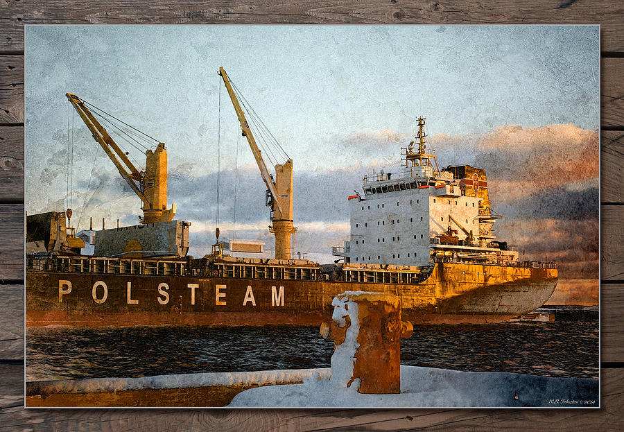 Polsteam Photograph by WB Johnston
